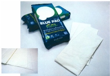แผ่นรองซับ Blue pad